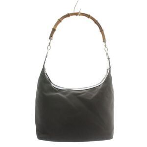 Gucci Bamboo Handbag One Shoulder Nylon Brown 000 0531 200047 XZ • OH • GY18